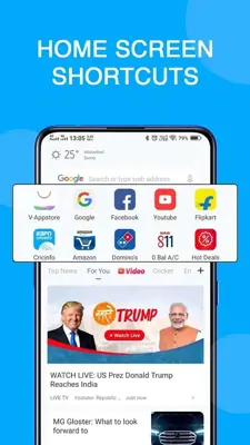 Vivo Browser android App screenshot 4